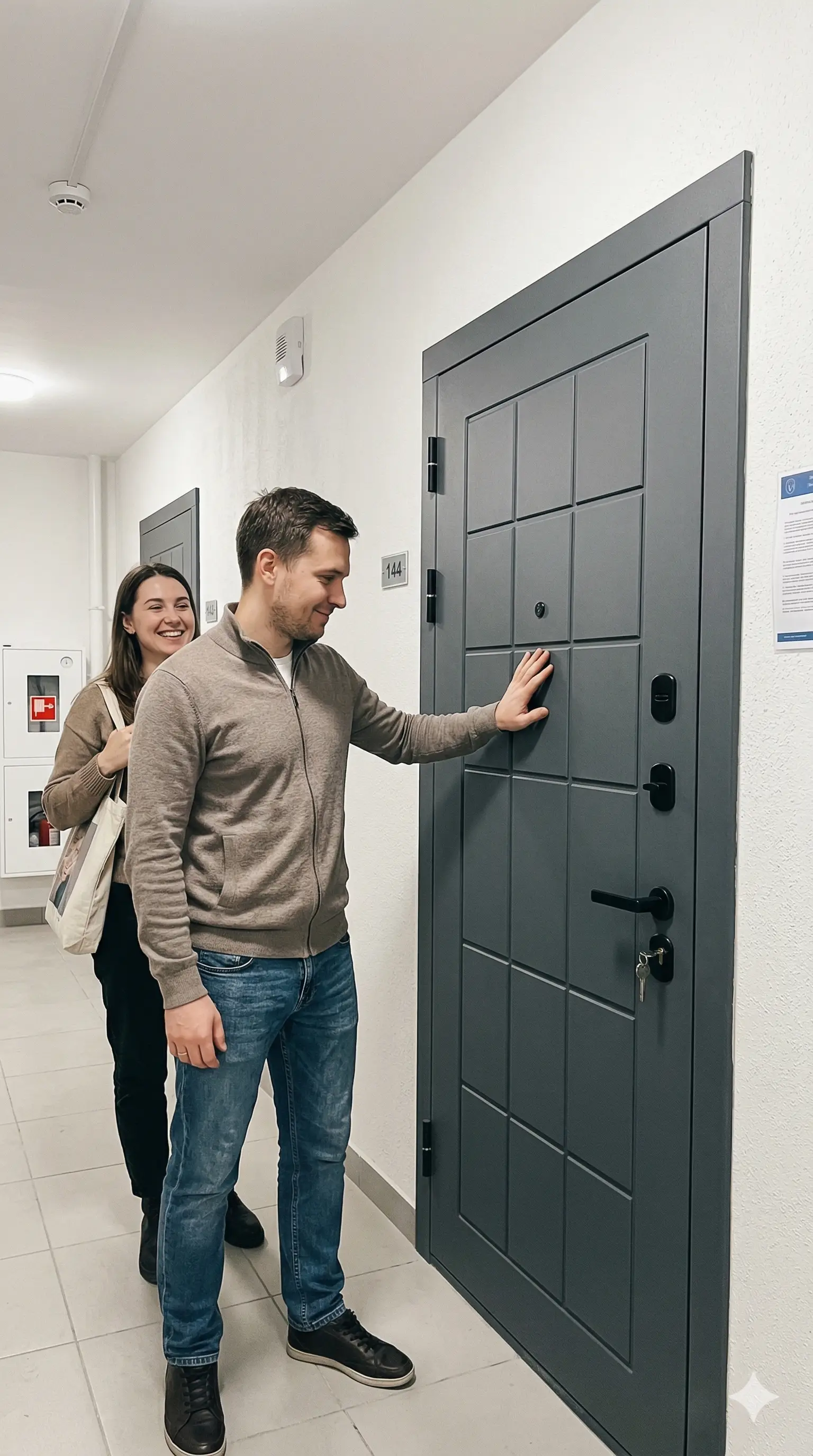 Дверь в новостройке без переплаты